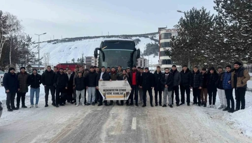 Bayburtlu gen&ccedil;ler &lsquo;K&uuml;lt&uuml;r Kampı&rsquo; kapsamında Hasankeyf&rsquo;e uğurlandı

