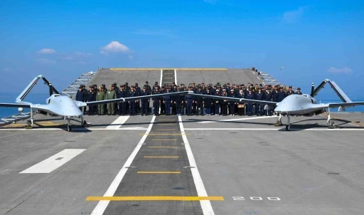Bayraktar TB3 SİHA'dan TCG ANADOLU'da Tarihi Başarı