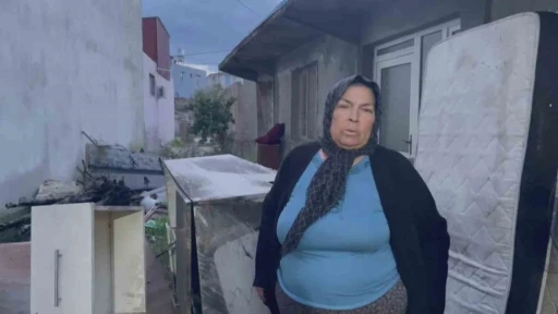Bayram g&uuml;n&uuml; yangın afetini yaşadılar
