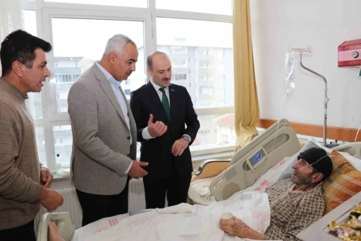 Bayramda hastalar unutulmadı
