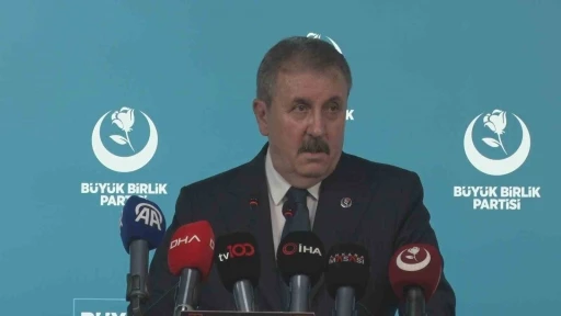 BBP Başkanı Destici: &quot;(Suça sürüklenen çocuklar) ceza sistemimizi değiştirmek dışında bir seçeneğimiz kalmamıştır&quot;
