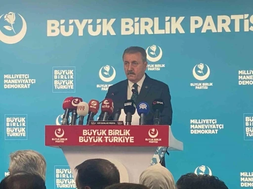 BBP Genel Başkanı Destici: "13 Haziran&rsquo;da 29 ş&uuml;pheli hakkında yakalama ve g&ouml;zaltı kararı &ccedil;ıkarılmıştır"
