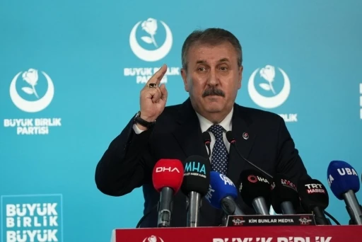 BBP Genel Başkanı Destici: &quot;Müslümanlar sabreder ama günü geldiğinde Kudüs’ün hesabını sorar&quot;
