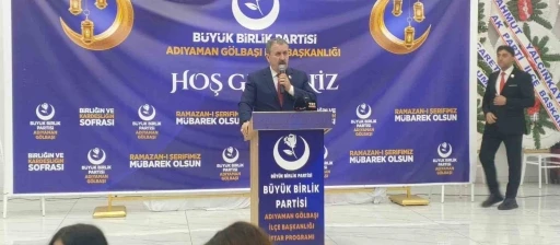 BBP Genel Başkanı Mustafa Destici&rsquo;den İslam &uuml;lkelerine &ccedil;ağrı
