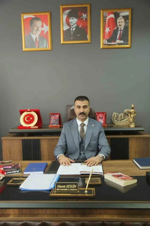 BBP Karabük İl Başkanı Murat Kesgin: &quot;Teröre afı kabul etmiyoruz&quot;
