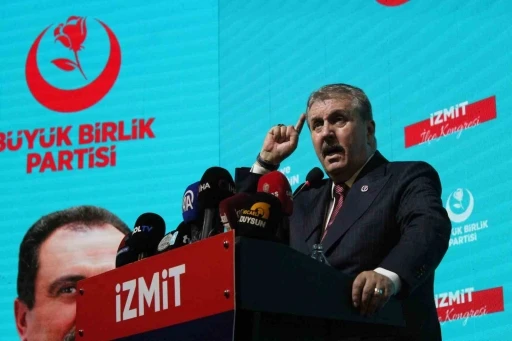BBP lideri Destici: &quot;İslam İşbirliği Teşkilatı yardımlarla harekete geçmeli, İsrail askeri müdahale ederse karşılık verilmeli&quot;
