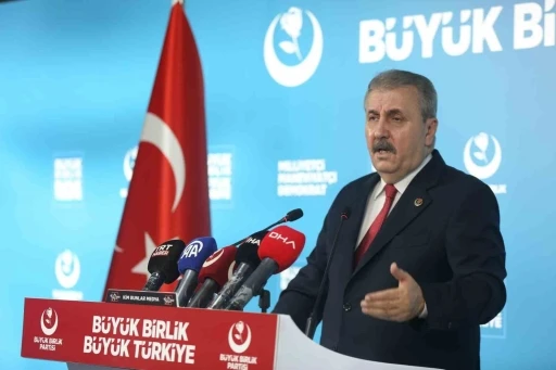 BBP lideri Destici: &quot;İsrail’in saldırıları uluslararası hukuka aykırıdır&quot;
