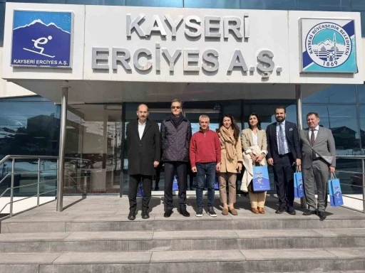 Bel&ccedil;ika heyeti Erciyes&rsquo;e hayran kaldı
