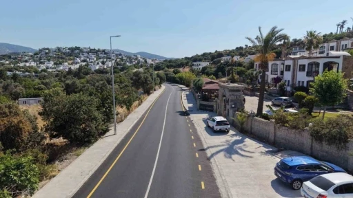 Bergamut Caddesi ile Derviş G&ouml;rg&uuml;n Caddesi&rsquo;nde &ccedil;alışmalar tamamlandı

