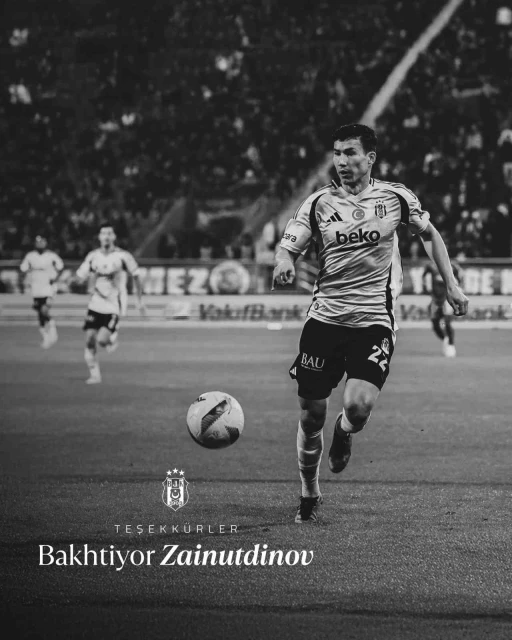 Beşiktaş, Bakhtiyor Zainutdinov ile yollarını ayırdı
