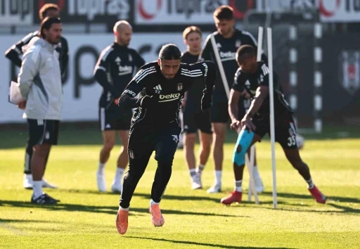 Beşiktaş, &Ccedil;aykur Rizespor ma&ccedil;ının hazırlıklarını s&uuml;rd&uuml;rd&uuml;
