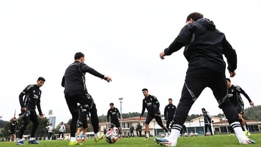 Beşiktaş kondisyon ve taktik &ccedil;alıştı
