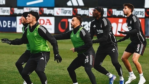 Beşiktaş&rsquo;ta Ankara Ke&ccedil;i&ouml;reng&uuml;c&uuml; ma&ccedil;ı hazırlıkları devam etti
