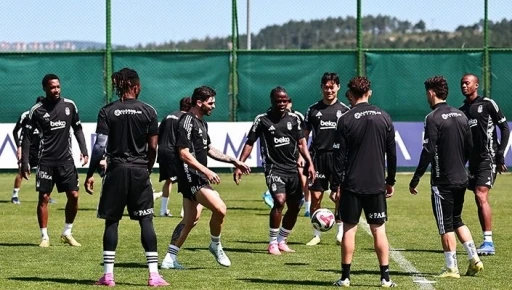 Beşiktaş&rsquo;ta Gaziantep FK ma&ccedil;ı hazırlıkları devam etti
