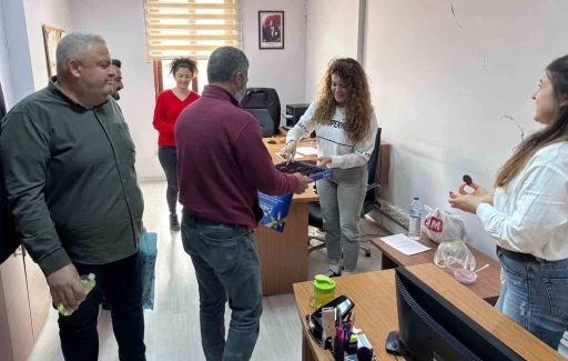 Besni Emniyet Güçlerine Yardım Derneğinden polislere ziyaret
