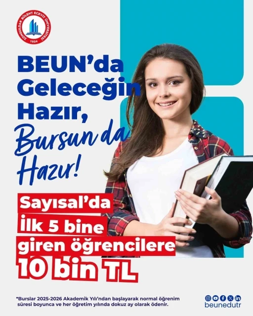 BEUN’da Başarı Bursuyla Öğrencilere Büyük Destek
