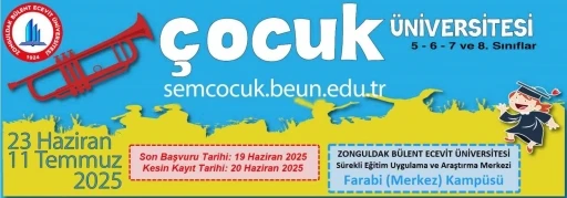 BEUN’den 5-8. sınıf öğrencilerine yaz fırsatı; Çocuk Üniversitesi başlıyor
