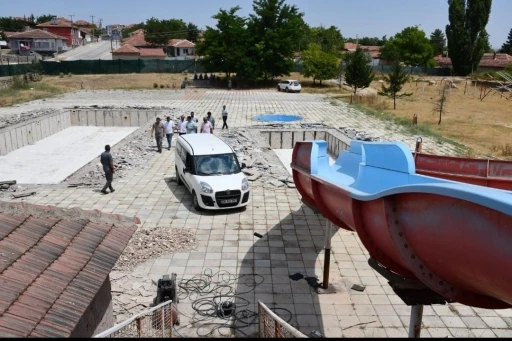 Beylikova’da atıl kalan Aquapark yeniden hayat buluyor
