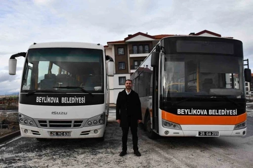 Beylikova&rsquo;da ulaşım hamlesi: TOKİ Konutlarına &uuml;cretsiz ring seferleri başladı
