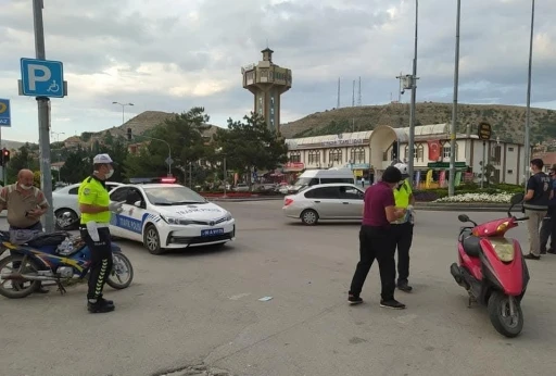 Beypazarı’nda motosiklet sürücülerine sıkı denetim
