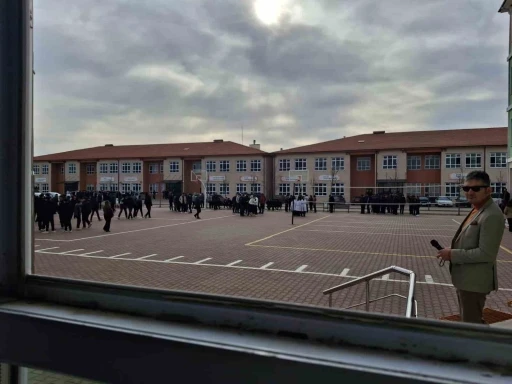 Beypazarı&rsquo;nda okulda deprem tatbikatı
