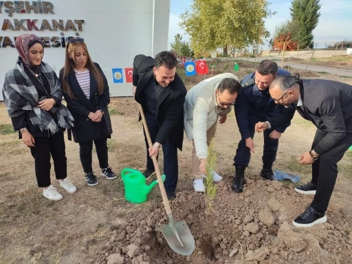 Beyşehir’de fidanlar toprakla buluştu
