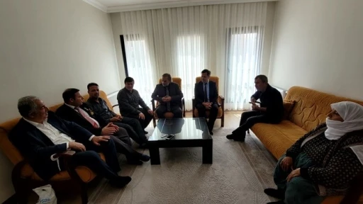 Beyşehir’de şehit annelerine ‘Anneler günü’ ziyareti
