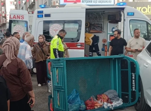 Beyşehir&rsquo;deki iki ayrı kazada 4 kişi yaralandı

