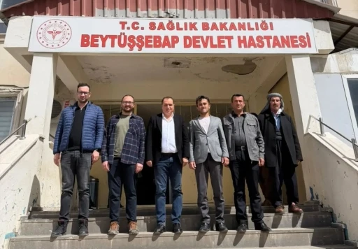 Beyt&uuml;şşebap&rsquo;ta sağlık hizmetleri yerinde incelendi
