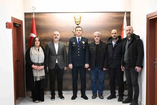 BGC&rsquo;den Erkol&rsquo;a Polis Haftası ziyareti
