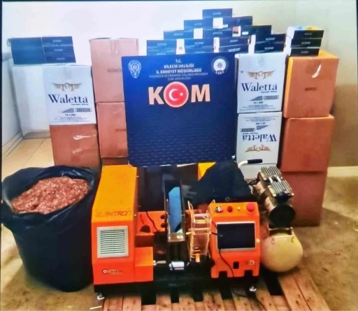 Bilecik&rsquo;te 127 bin 800 adet makaron ele ge&ccedil;irildi
