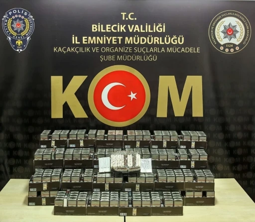 Bilecik&rsquo;te 15 bin ka&ccedil;ak makaron ele ge&ccedil;irildi: 2 g&ouml;zaltı
