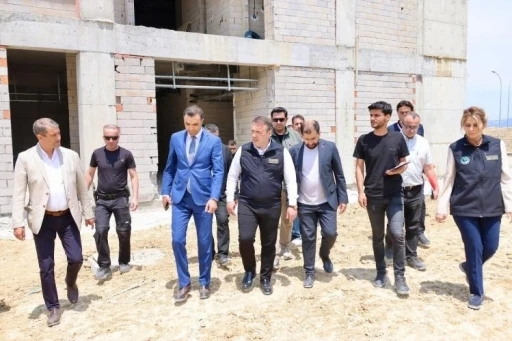 Bilecik&rsquo;te 2 okul yapım inşaatında sona geliniyor
