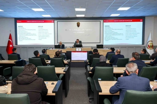 Bilecik&rsquo;te &lsquo;2026 Yılı Taşkın Koordinasyon Toplantısı&rsquo; ger&ccedil;ekleştirildi
