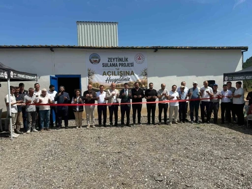 Bilecik&rsquo;te 27 milyon liralık "Sulama Projesi" tamamlandı
