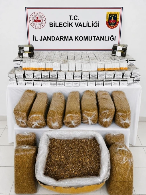 Bilecik&rsquo;te 39 bin 430 adet dolu makaron ele ge&ccedil;irildi
