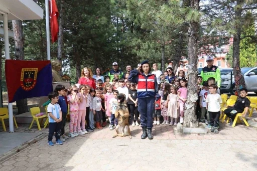Bilecik&rsquo;te 60 &ouml;ğrenciye jandarmadan g&uuml;venlik eğitimi
