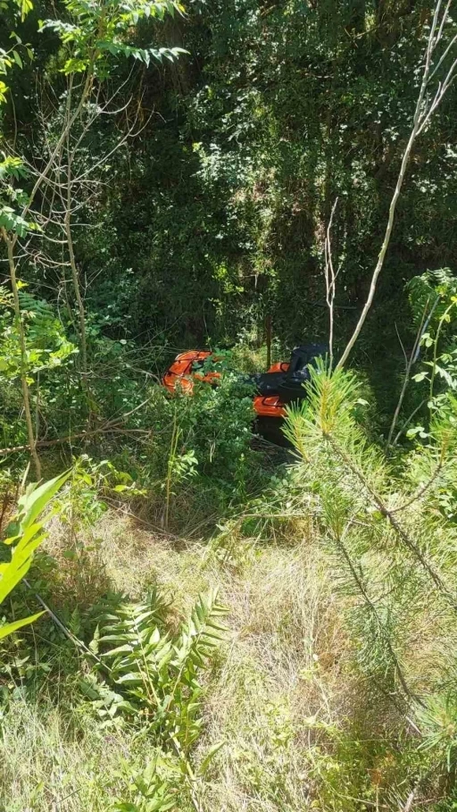 Bilecik&rsquo;te ATV dere yatağına u&ccedil;tu: 3 yaralı
