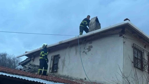 Bilecik&rsquo;te baca yangını
