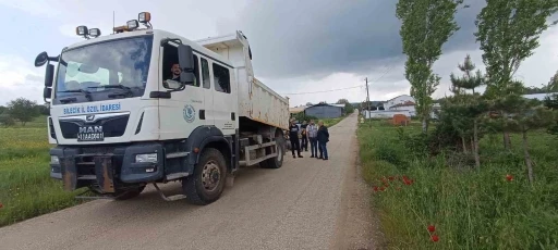 Bilecik&rsquo;te bayram &ouml;ncesi k&ouml;y yollarında yoğun mesai
