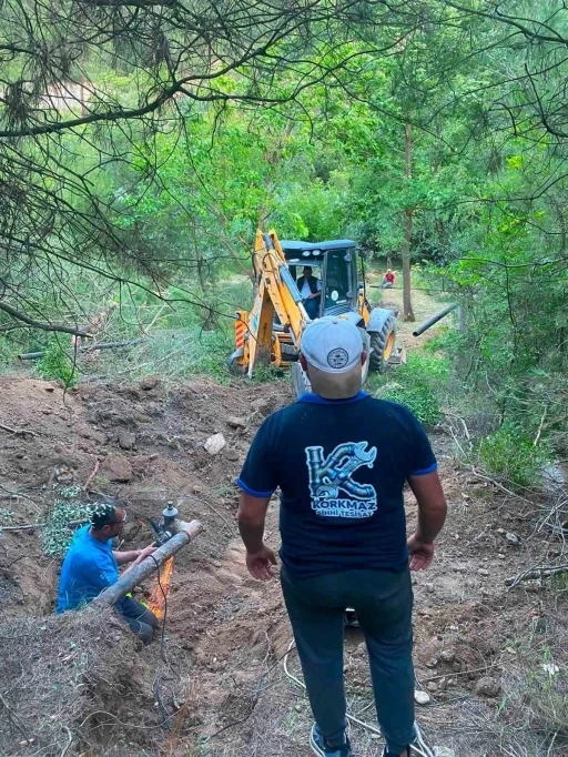 Bilecik&rsquo;te bir k&ouml;y&uuml;n su sorunu &ccedil;&ouml;z&uuml;ld&uuml;
