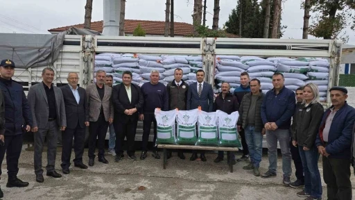 Bilecik’te çiftçilere 24 ton yem bitkisi tohumu desteği
