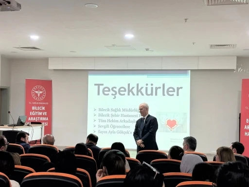 Bilecik&rsquo;te &lsquo;Hatasız hekimlik m&uuml;mk&uuml;n m&uuml;&rsquo; semineri d&uuml;zenlendi
