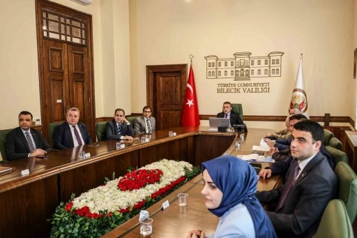 Bilecik&rsquo;te İl Asayiş ve G&uuml;venlik Toplantısı ger&ccedil;ekleştirildi

