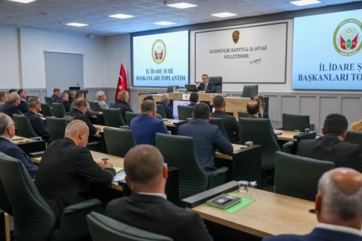 Bilecik’te ‘İl İdare Şube Başkanları Toplantısı’ yapıldı
