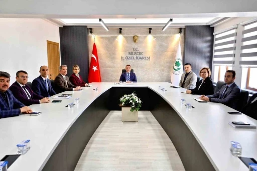 Bilecik&rsquo;te İl &Ouml;zel İdaresi &ccedil;alışmaları değerlendirildi
