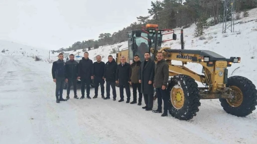 Bilecik&rsquo;te karla m&uuml;cadele &ccedil;alışmaları yerinde incelendi
