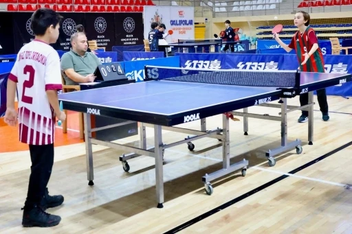 Bilecik&rsquo;te Masa Tenisi K&uuml;&ccedil;&uuml;kler İl Birinciliği m&uuml;sabakaları tamamlandı
