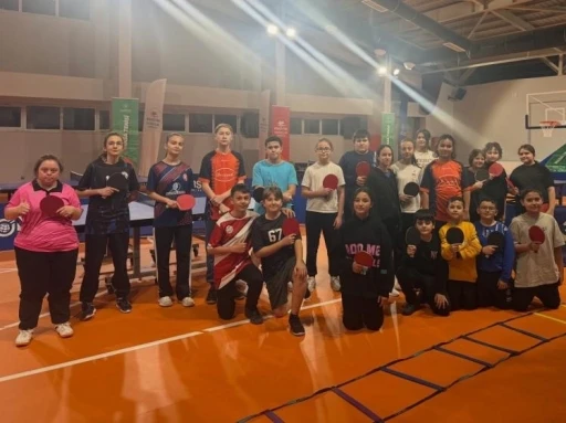 Bilecik&rsquo;te masa tenisinde hedef başarı
