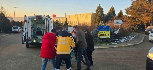 Bilecik&rsquo;te meydana gelen trafik kazasında 1 kişi yaralandı

